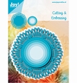 Joy Crafts Snijmal Kantrand Cirkel 6002/1141 per stuk