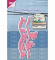 Joy Crafts Snijmal Mery's Paddestoelen, Golfrand 6002/1164 per stuk