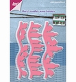 Joy Crafts Snijmal Mery's Kaarsen, Golfrand 6002/1162 per stuk