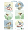 Marianne Design Knipvel Tiny's Birds in Winter IT605 per vel