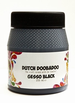 Dutch Doobadoo Gesso Zwart 250ml 870.002.090