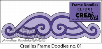 Crealies Frame Doodle CLFD01*