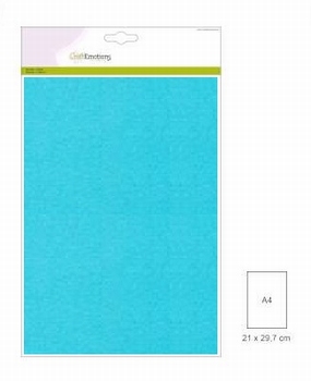 Craft Emotions Parelmoerkarton Aqua 1280/0115*