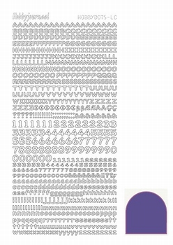 Hobbydots Sticker - Mirror - Violet STDMLC6