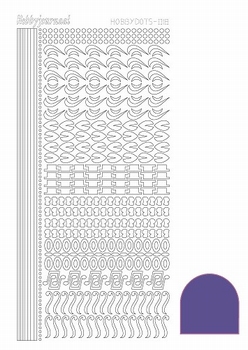 Hobbydots Sticker - Mirror - Violet STDM186
