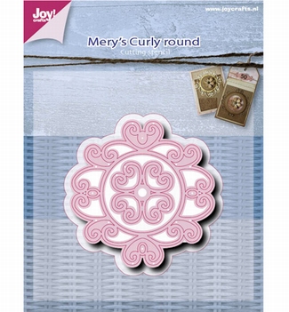 Joy Crafts Cutting & Embossing mal Mery's Curly 6002/0517*