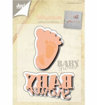 Joy Crafts Cutting & Embossing mal Babyshower 6002/0499*