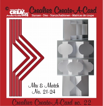 Crealies Create A Card nummer 22   CCAC22*