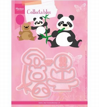 Marianne Design Collectables Elines Panda Bear COL1409