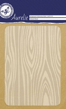 Aurelie Embossingfolder Textured Wood AUEF1010