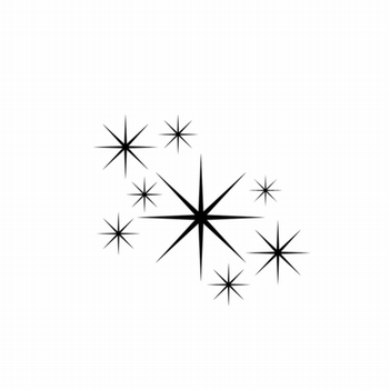 Lavinia Clear Stamp Miniature Stars 1   LAV211