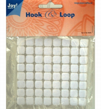 Joy Crafts Klittenband Vierkant 6500/0082*