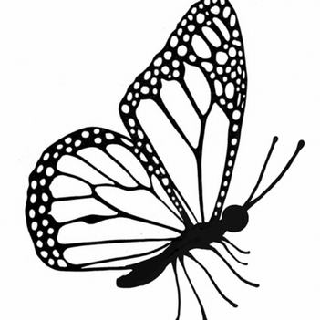 Lavinia Clear Stamp Flutterby Mini LAV444