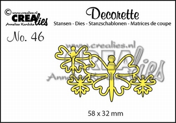 Crealies Decorette Snijmal nr. 46  CLDR46*