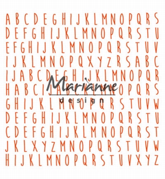 Marianne Design Design Folder ABC (Moonflower)  DF3437