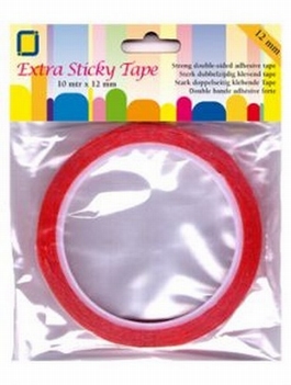 Extra Sticky Dubbelzijdige Tape 12 mm 3.3180