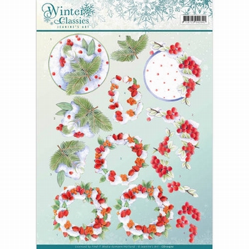 Jeanine's Art Knipvel Winter Classics - Berries CD10970*