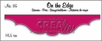 Crealies On the Egde Snijmal nr. 35 CLOTE35*