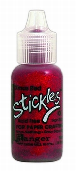 Ranger Stickles Glitter Lijm Christmas Red SGG01898