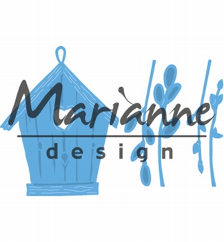 Marianne Design Creatables Willow Cats & Birdhouse LR0515