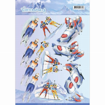 Jeanine's Art Knipvel Winter Sports - Biathlon CD11028*