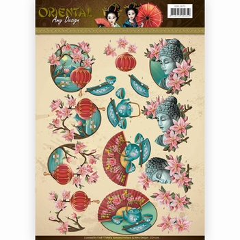 Amy Design knipvel Oriental - Culture CD11075*