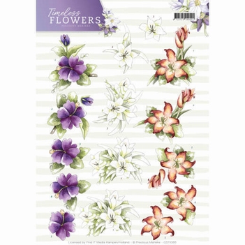 Precious Marieke knipvel Timeless Flowers - Lillies CD11085