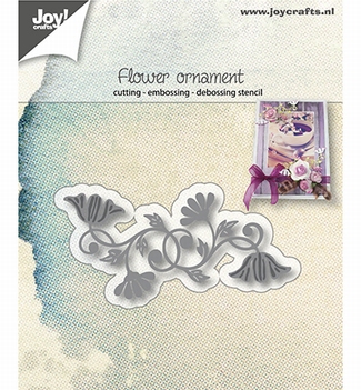 Joy Crafts Snijmal Bloemen Ornament 6002/1047