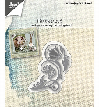 Joy Crafts Snijmal Flower Swirl 6002/1093*