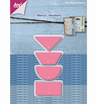 Joy Crafts Snijmal Mery's Luikjes 6002/1077*