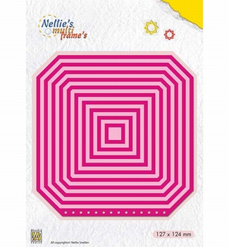 Nellie Snellen Multi Frame Die Booklet Square MFD116