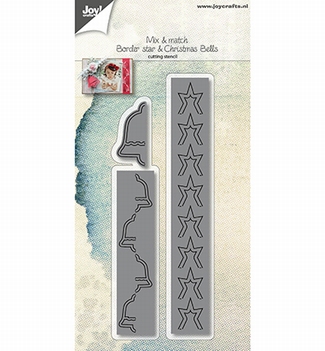 Joy Crafts Snijmal Mix & Match Rand Ster 6002/1087*