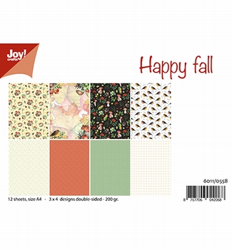 Joy! Crafts Papierset Happy Fall 6011/0558*