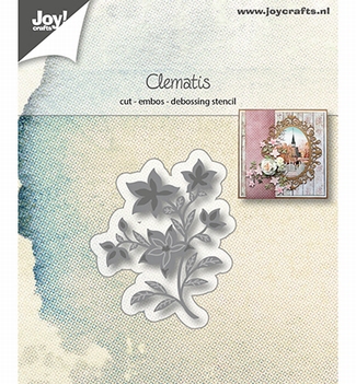 Joy Crafts Snijmal Clematis 6002/1123*