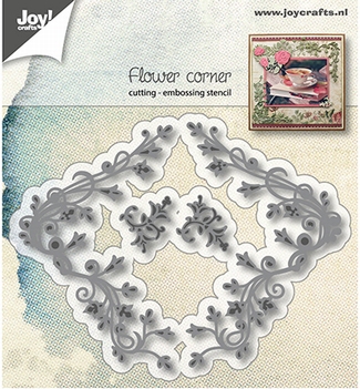 Joy Crafts Snijmal Hoek, Siertak 6002/1122*