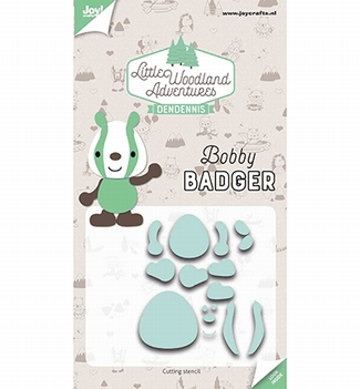 Joy Crafts Snijmal Bobby Badger 6002/3122*