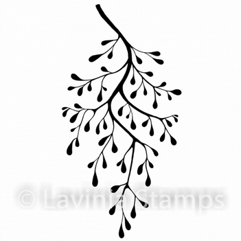 Lavinia Clear Stamp Snow Shrub LAV501