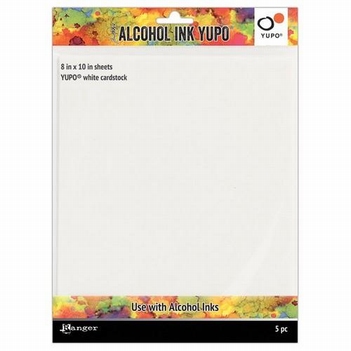 Ranger Alcohol Ink Yupo Paper White TAC63346