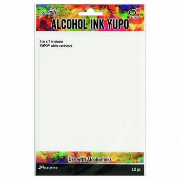 Ranger Alcohol Ink Yupo Paper White TAC49715