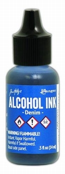 Ranger Alcohol Ink Denim TIM22015