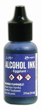 Ranger Alcohol Ink Eggplant TIM22022