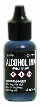 Ranger Alcohol Ink Pitch Black TIM22138