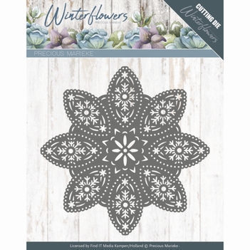 Precious Marieke Snijmal Winter Flowers Snowflake PM10140*