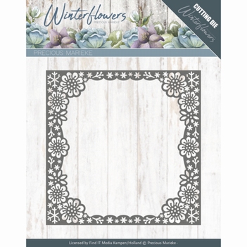 Precious Marieke Snijmal Winter Flowers Frame PM10139*