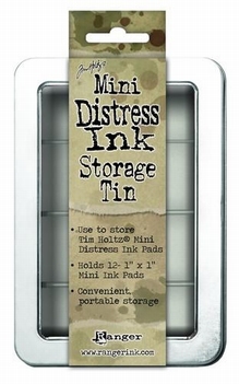 Ranger Mini Distress Ink Storage Tin TDA42013