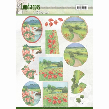 Jeanine's Art Knipvel Landscapes - Summer Landscapes CD11171
