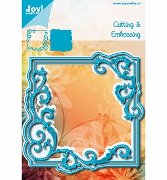 Joy Crafts Snijmal Swirlvierkant 6002/1200*
