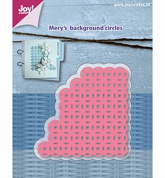 Joy Crafts Snijmal Mery's Achtergrond Cirkels 6002/1158