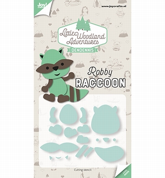Joy Crafts Snijmal Robby Raccoon 6002/3130*