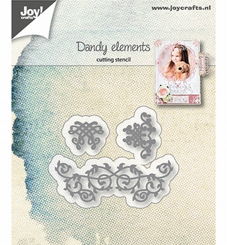 Joy Crafts Snijmal Dandy Elementen 6002/1225*